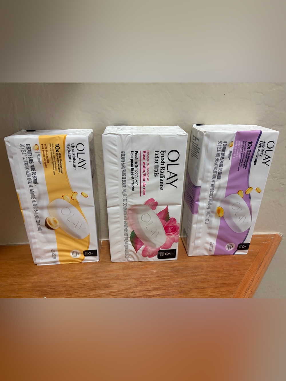 Olay Soap Bars 3 packs